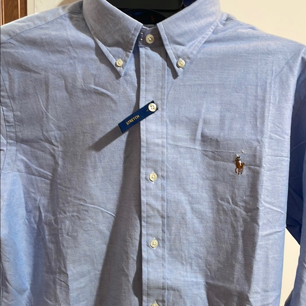 Polo by Ralph Lauren Men's Blue Shirt